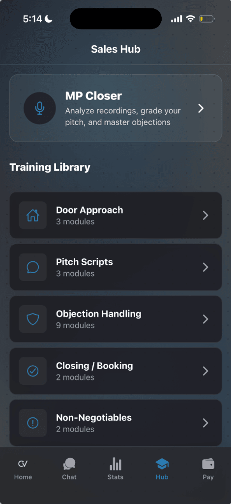Clearview Sales Hub App