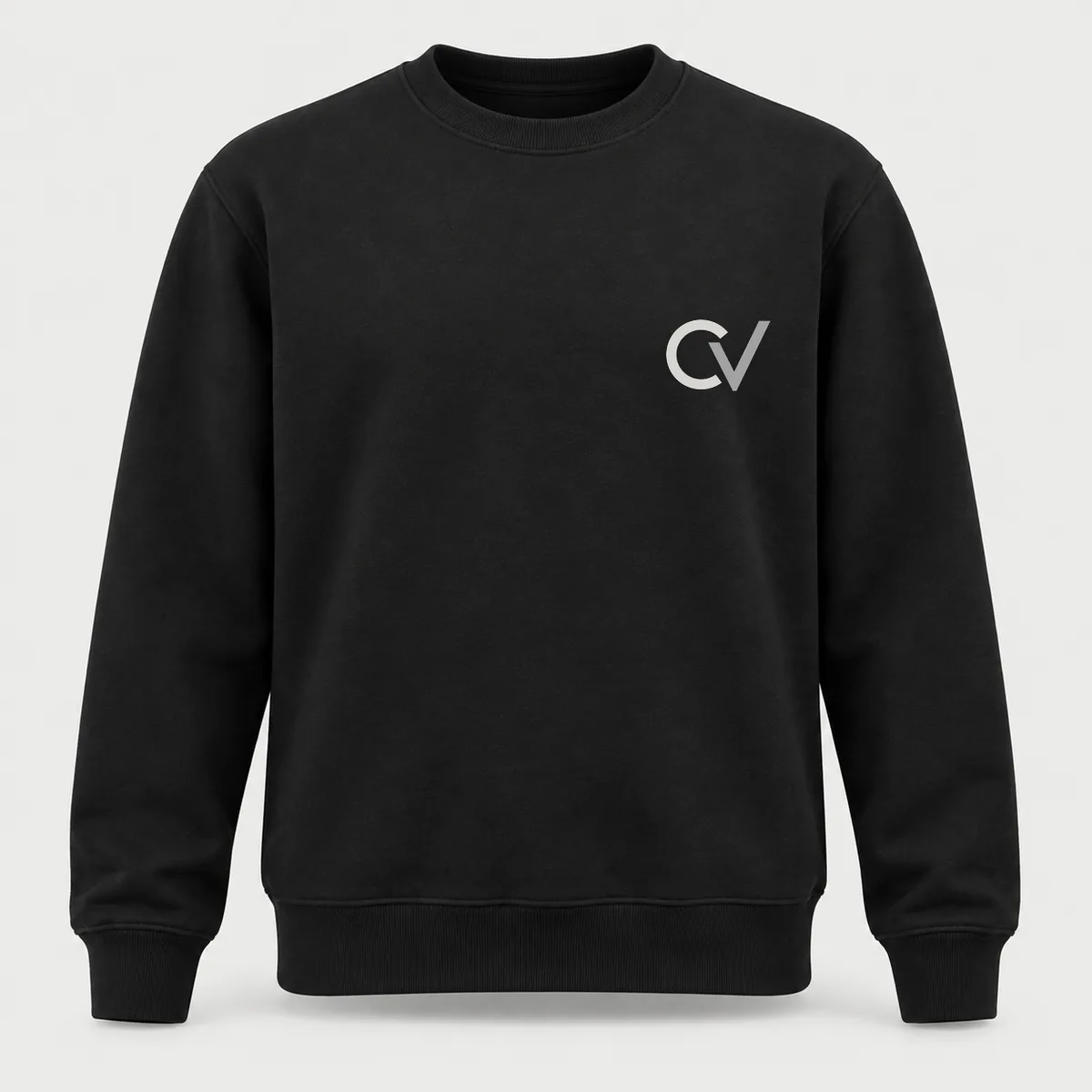 Crewneck Sweatshirt in Black